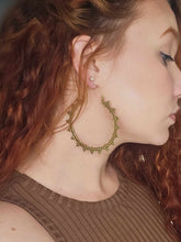 Load image into Gallery viewer, Indian Brass Earrings www.karmaripon.co.uk