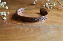 Load image into Gallery viewer, Copper magnetic bracelet style 05