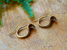 Load image into Gallery viewer, Brass Serpent  Indian Earrings