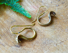 Load image into Gallery viewer, Brass Serpent  Indian Earrings