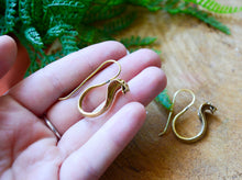 Load image into Gallery viewer, Brass Serpent  Indian Earrings