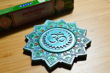 Load image into Gallery viewer, OM Mandala Incense Ash Catcher