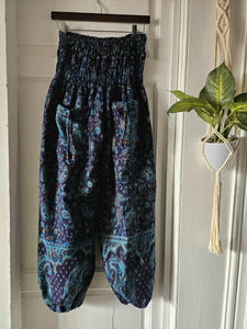 Boho Fleece trousers www.karmaripon.co.uk