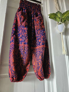 Boho Fleece trousers www.karmaripon.co.uk