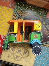 Load image into Gallery viewer, Mini Hand Painted Tuk Tuk www.karmaripon.co.uk