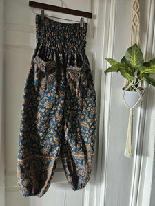 Boho Fleece trousers www.karmaripon.co.uk