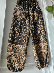 Boho Fleece trousers www.karmaripon.co.uk