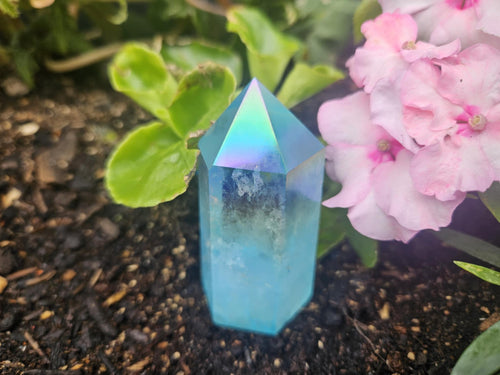 Blue Aura Quartz/Aqua Aura Quartz