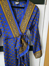 Load image into Gallery viewer, Amrita Boho Frill wrap Dress UK 10-12  www.karmaripon.co.uk