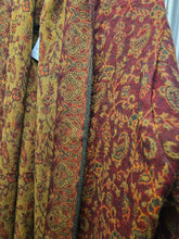 Load image into Gallery viewer, Tassel Shawl Coat/cardigan Maroon www.karmaripon.co.uk