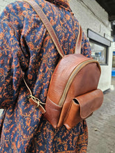 Load image into Gallery viewer, Leather Backpack www.karmaripon.co.uk