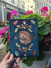 Load image into Gallery viewer, Velvet Embroidered Journal www.karmaripon.co.uk