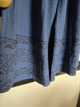 Load image into Gallery viewer, Tanvi dark blue Jute Trousers www.karmaripon.co.uk