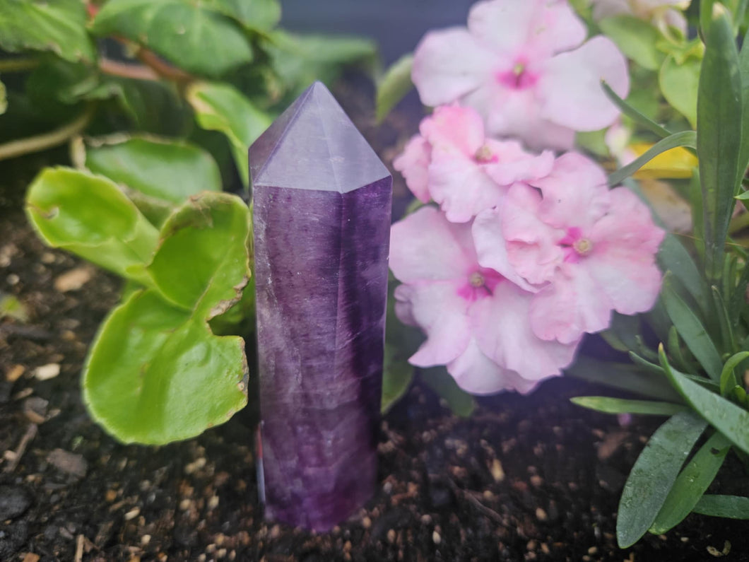 Fluorite Crystal Point