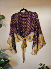 Load image into Gallery viewer, Repurposed Sari Butterfly Top www.karmaripon.co.uk