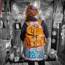 Load image into Gallery viewer, Leather Backpack www.karmaripon.co.uk