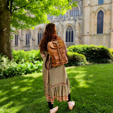 Load image into Gallery viewer, Leather Backpack www.karmaripon.co.uk