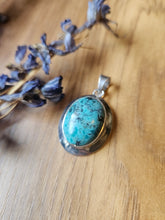 Load image into Gallery viewer, Turquoise Pendant set in 925 Silver