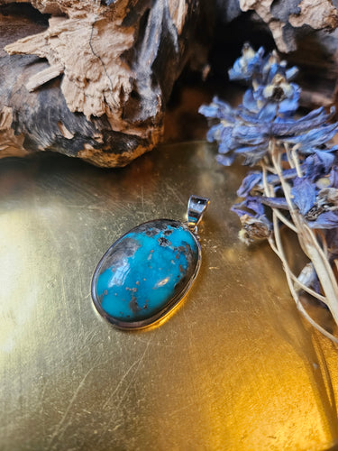 Arizona Pyrite Pendant set in 925 Silver