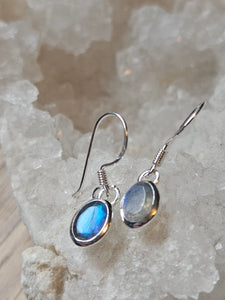 Labradorite Pendant Earrings