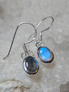 Labradorite Pendant Earrings