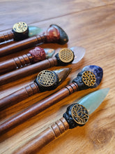 Load image into Gallery viewer, Crystal Hair Pins www.karmaripon.co.uk