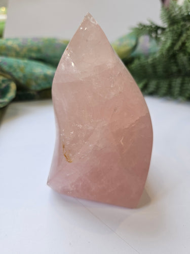 Rose Quartz Flame www.karmaripon.co.uk