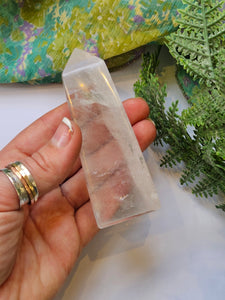 Clear Quartz Crystal Point www.karmaripon.co.uk