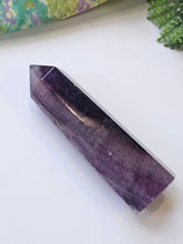 Load image into Gallery viewer, Fluorite Crystal Point www.karmaripon.co.uk