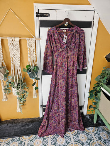 Purple Indira Dress UK8-10