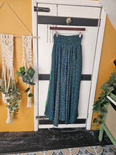 Load image into Gallery viewer, Blue toned Umbrella Trousers UK 8-16