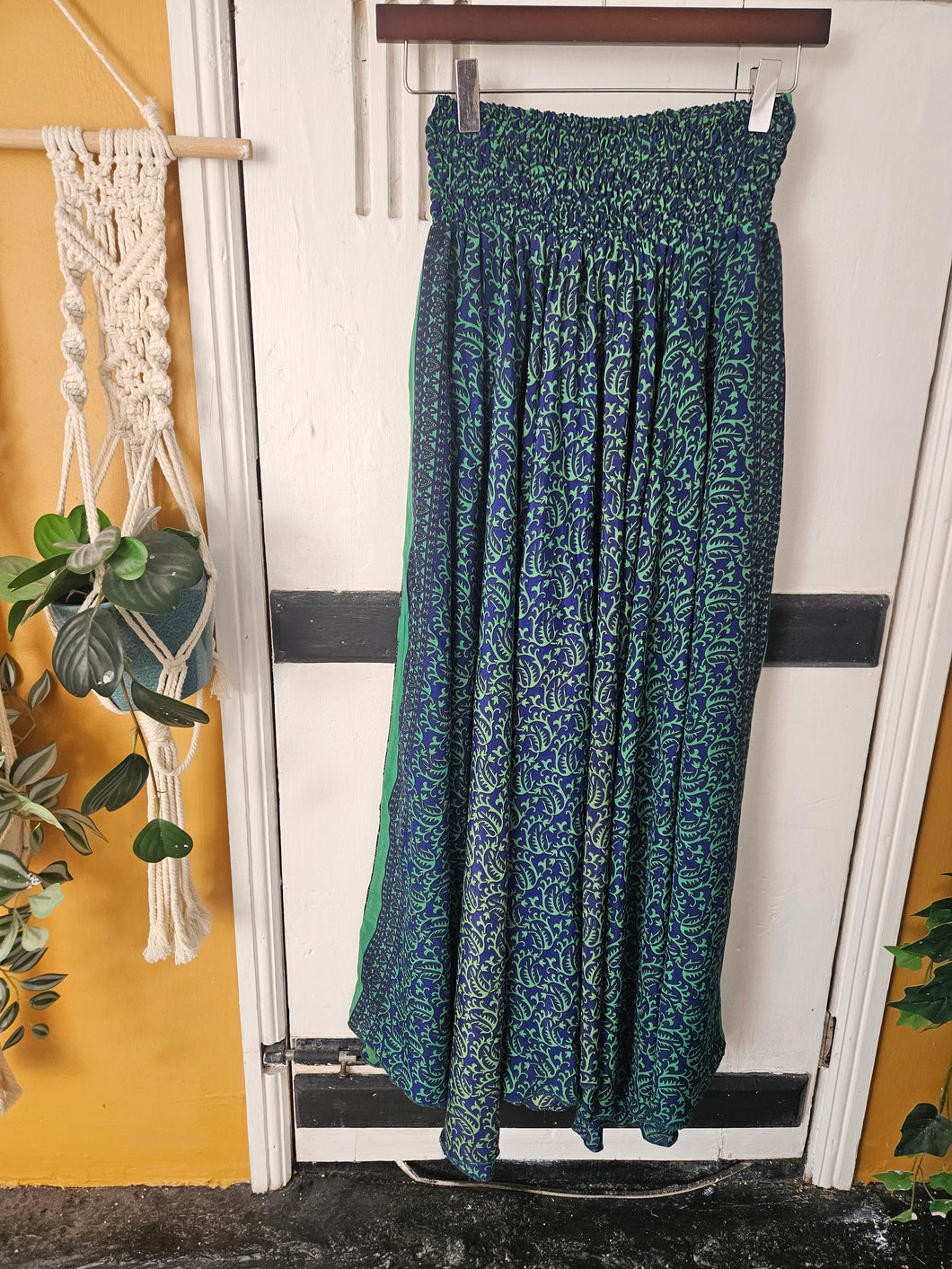 Blue toned Umbrella Trousers UK 8-16