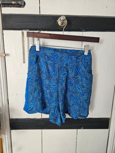 Repurposed Sari Shorts UK 8-10