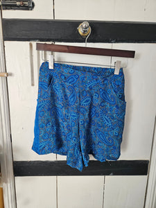 Repurposed Sari Shorts UK 8-10