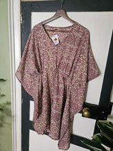 Load image into Gallery viewer, Repurposed Sari Kaftan UK 10-16