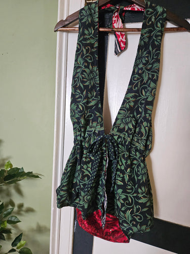 Reversible Sari Tie Top UK8-14