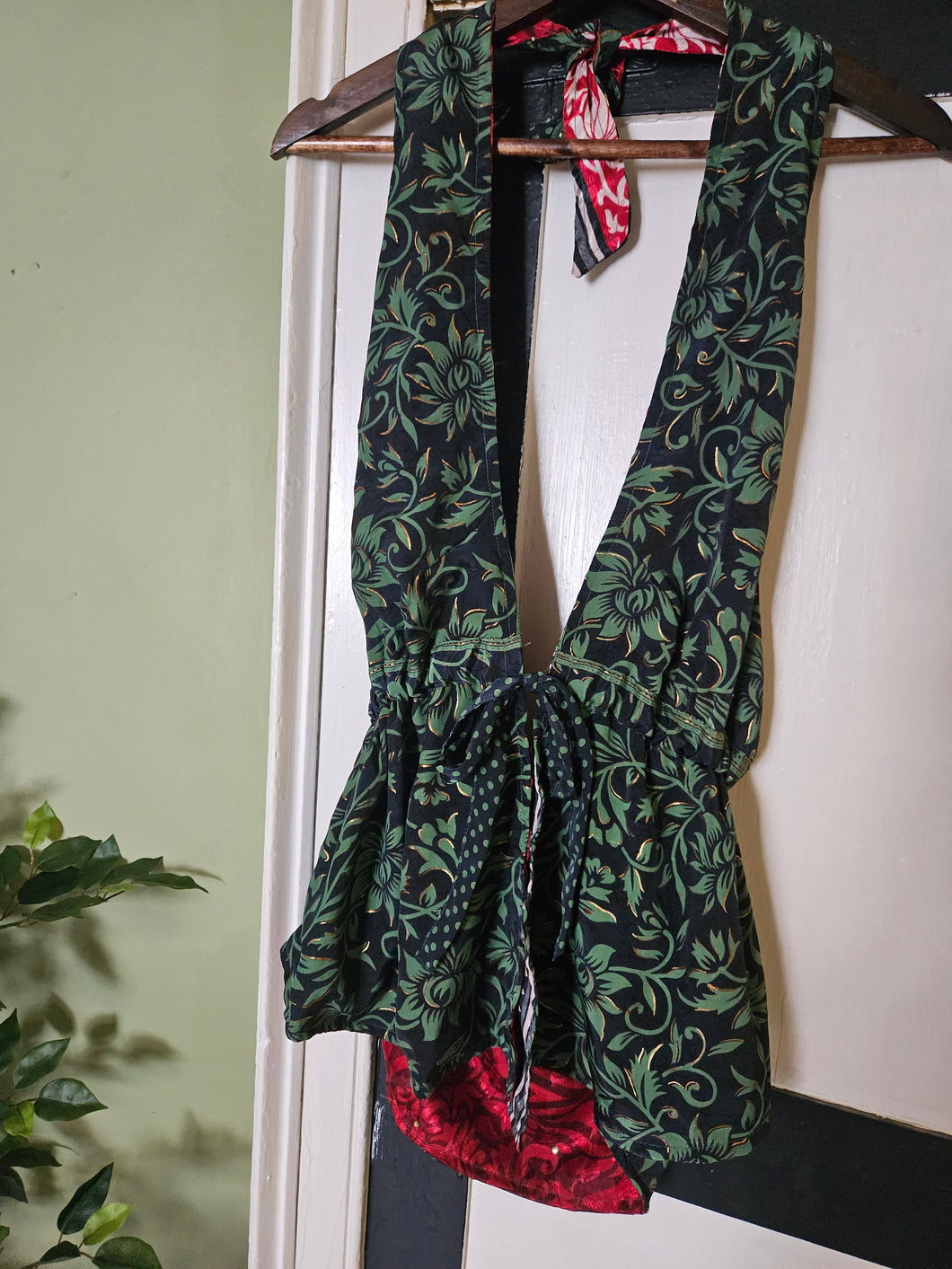 Reversible Sari Tie Top UK8-14