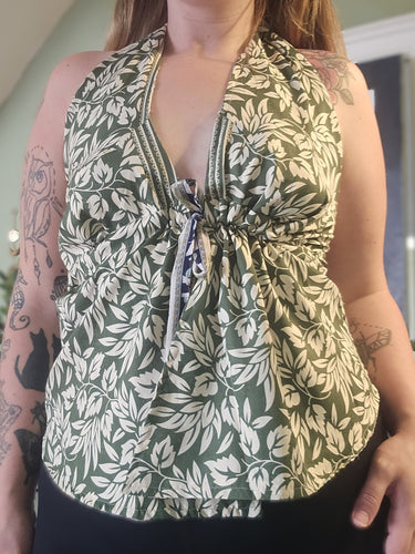 Reversible Sari Tie Top UK8-14