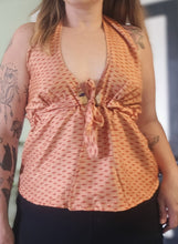 Load image into Gallery viewer, Reversible Sari Tie Top UK8-14
