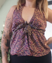 Load image into Gallery viewer, Reversible Sari Tie Top UK8-14