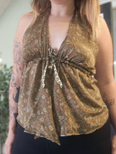 Load image into Gallery viewer, Reversible Sari Tie Top UK8-14