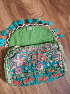 Bandani Tasselled handbag www.karmaripon.co.uk
