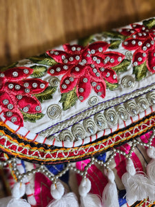 Bandani Tasselled handbag www.karmaripon.co.uk