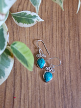 Load image into Gallery viewer, Turquoise Drop Earrings www.karmaripon.co.uk