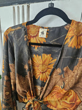 Load image into Gallery viewer, Repurposed Sari Butterfly Top www.karmaripon.co.uk