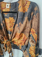 Load image into Gallery viewer, Repurposed Sari Butterfly Top www.karmaripon.co.uk