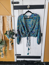 Load image into Gallery viewer, Cuffed Sleeve Butterfly Top www.karmaripon.co.uk
