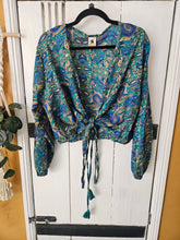 Load image into Gallery viewer, Cuffed Sleeve Butterfly Top www.karmaripon.co.uk