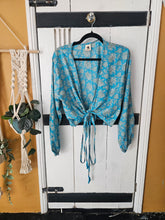 Load image into Gallery viewer, Cuffed Sleeve Butterfly Top www.karmaripon.co.uk