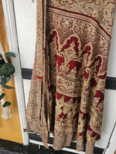 Load image into Gallery viewer, Repurposed Sari Wrap Skirt ww.karmaripon.co.uk
